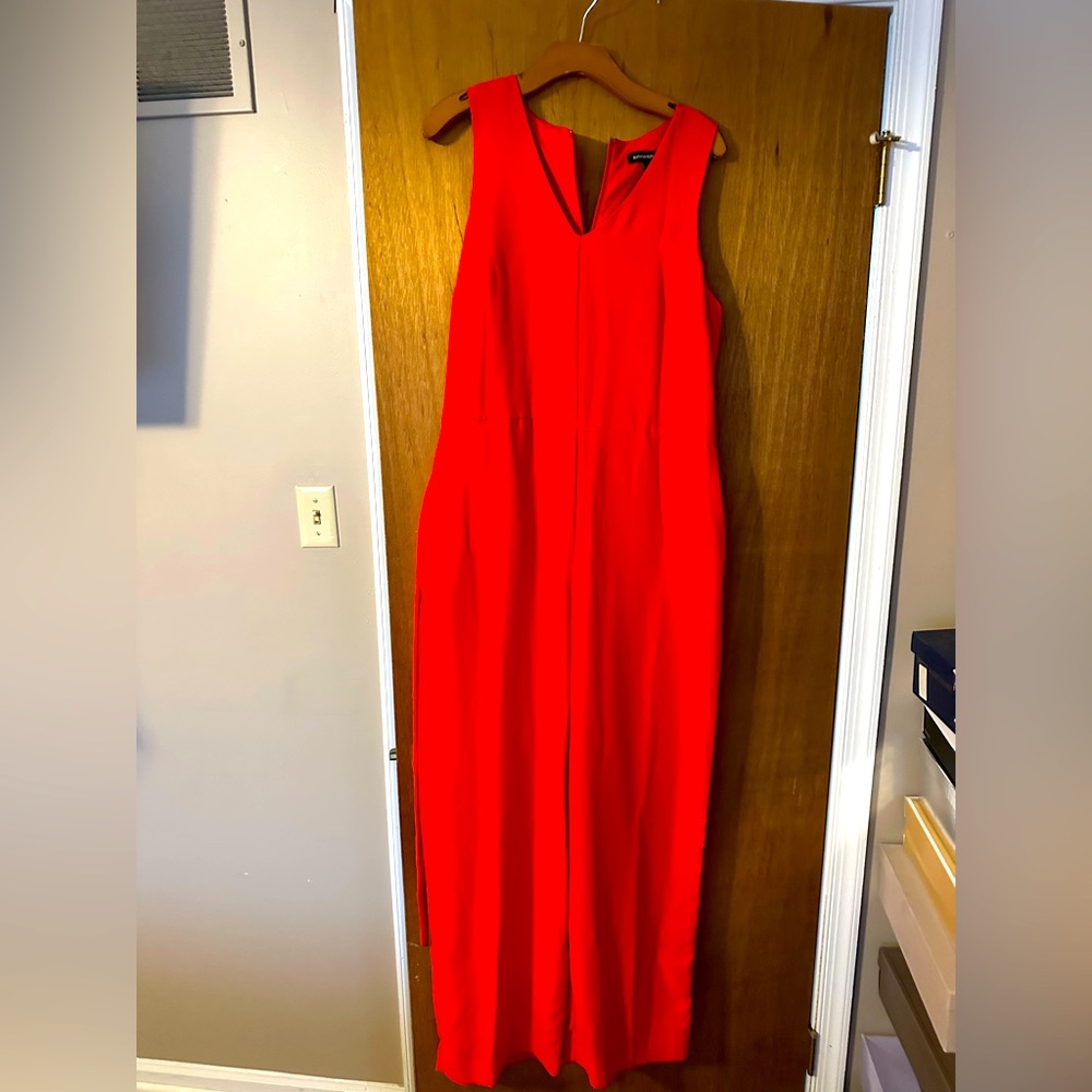 Chic Orange jumpsuit